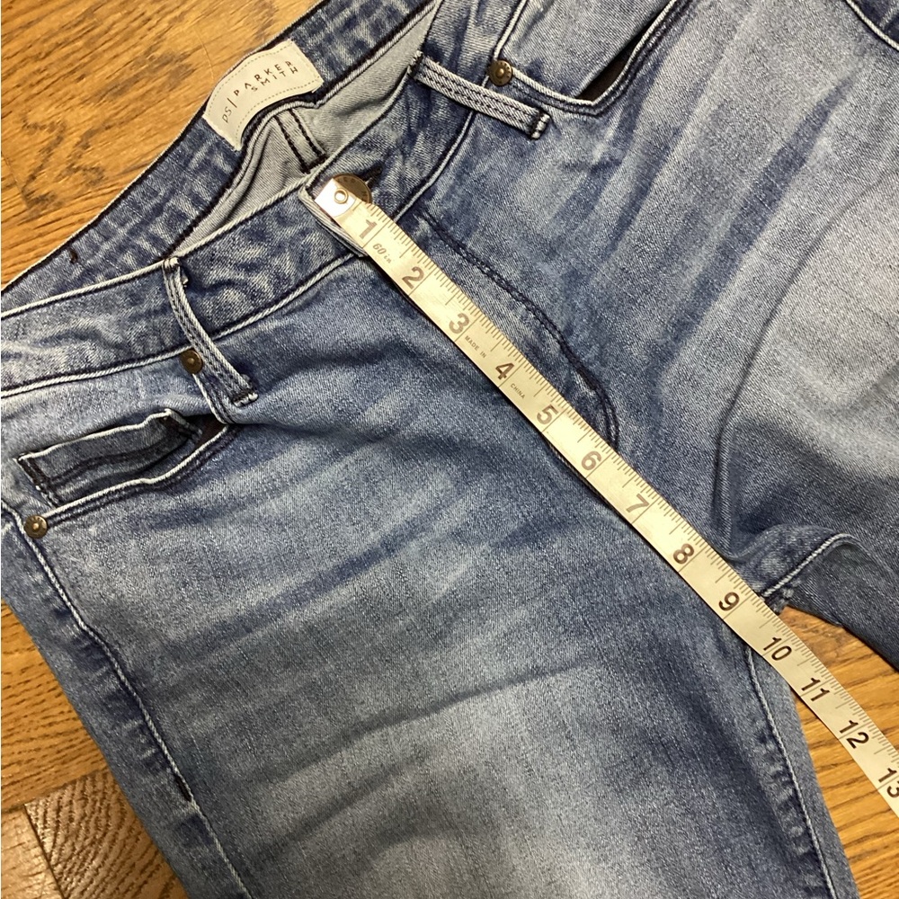 Parker Smith Split calf jeans. Size 30. Light wash denim - Picture 13 of 13